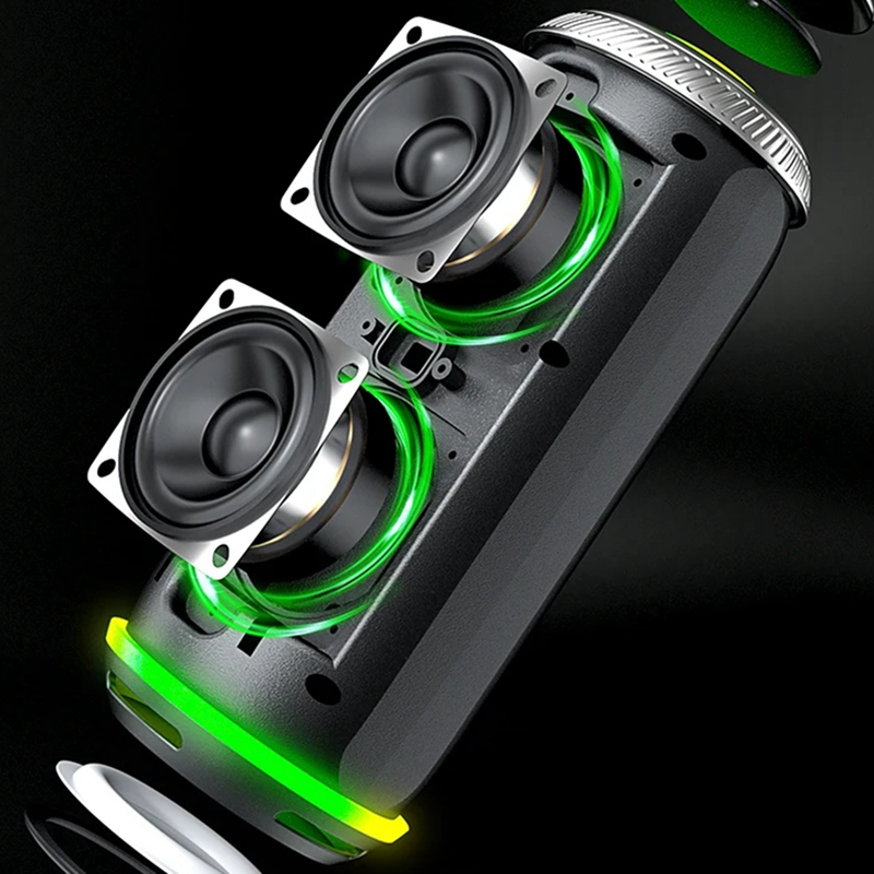 Bluetooth Speaker Waterproof - Alto-falante Bluetooth sem fio estéreo 360,