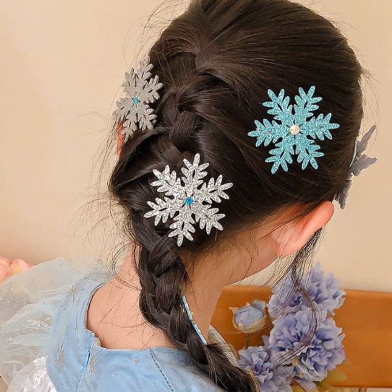 Elsa Gadget - 2 pçs inverno novo floco de