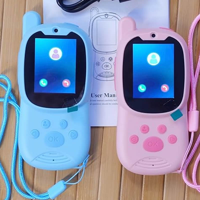 Smart Watch Kids - Walkie Talkies Fofos 2 em 1