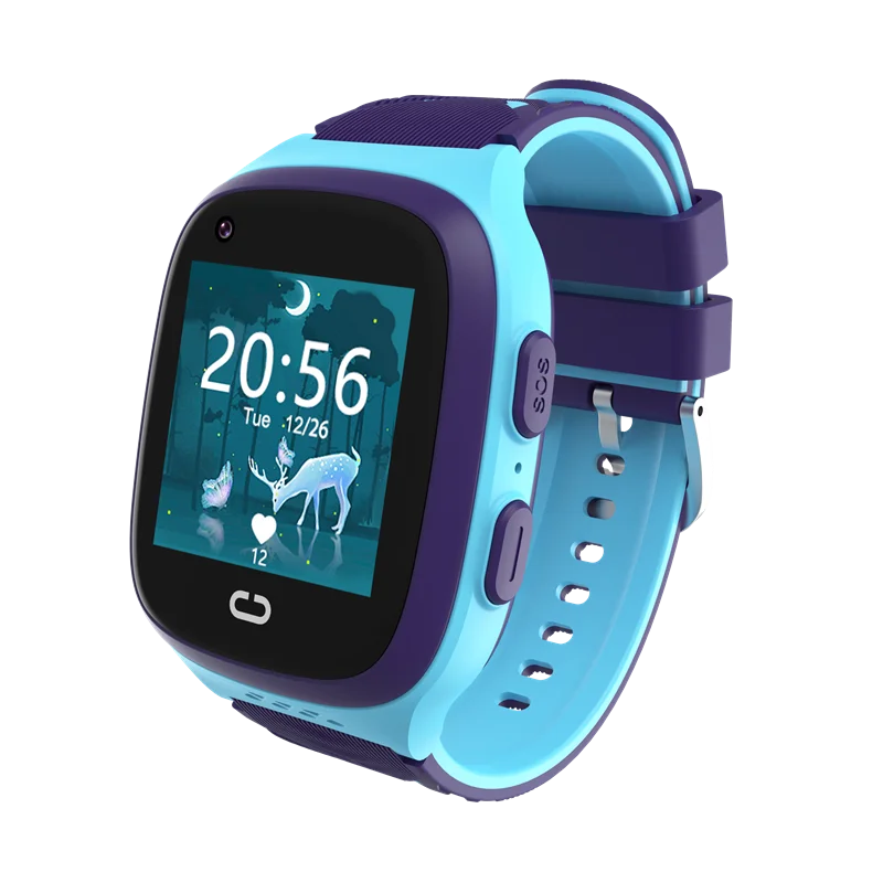 Smart Watch Kids - 4g crianças smartwatch sos à prova