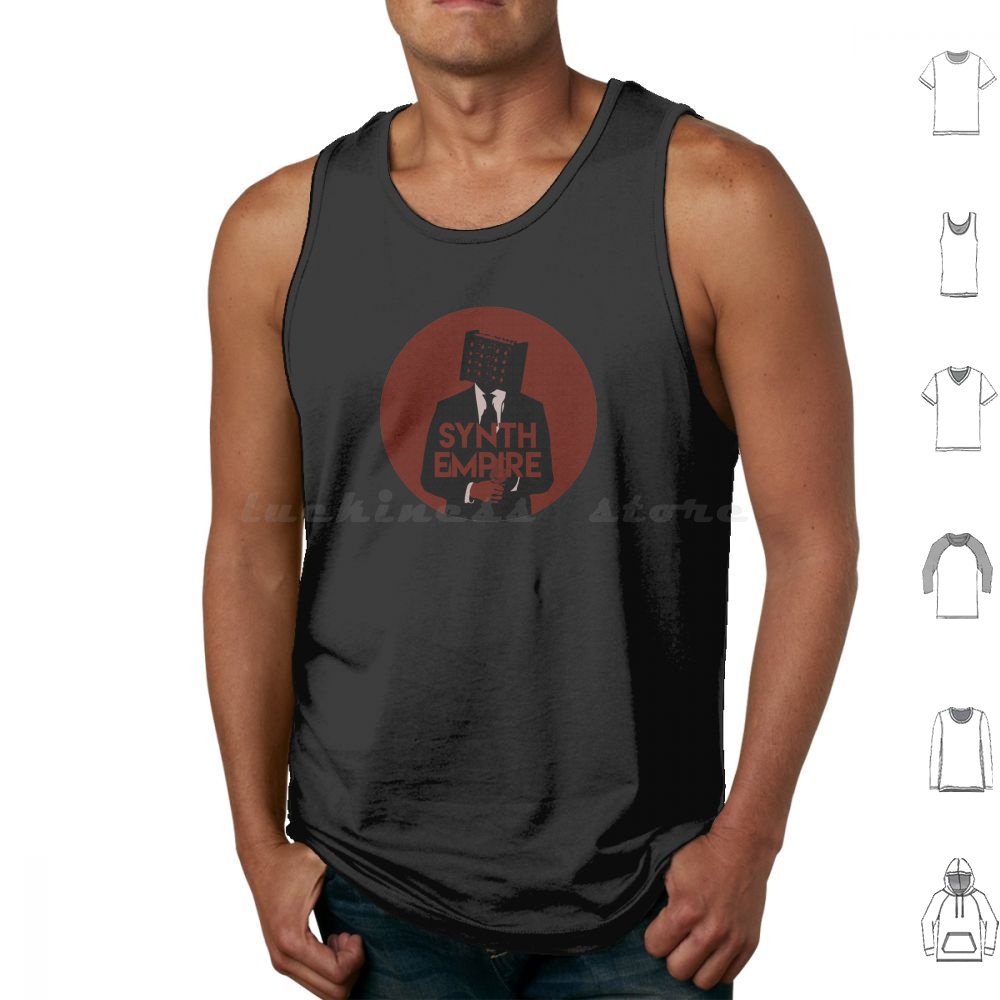 Empire Electronics & Gadgets Triolet - Camisetas Sem Mangas Synth Empire, Vestuário
