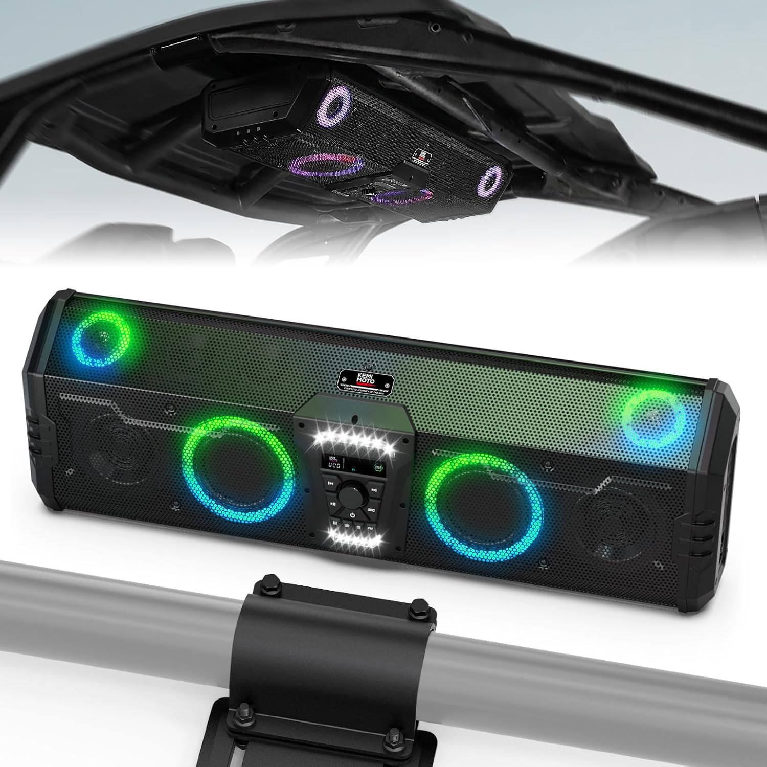 Bluetooth Speaker Waterproof - Caixa de Som Bluetooth KEMIMOTO UTV