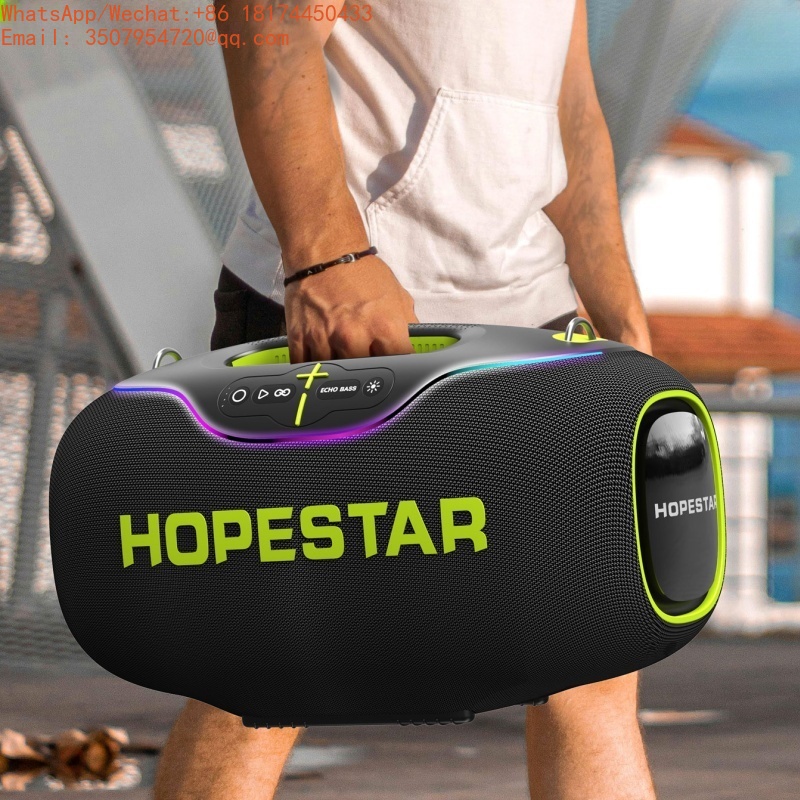 Bluetooth Speaker Waterproof - Novo Original HOPESTAR A80 350W Caixa