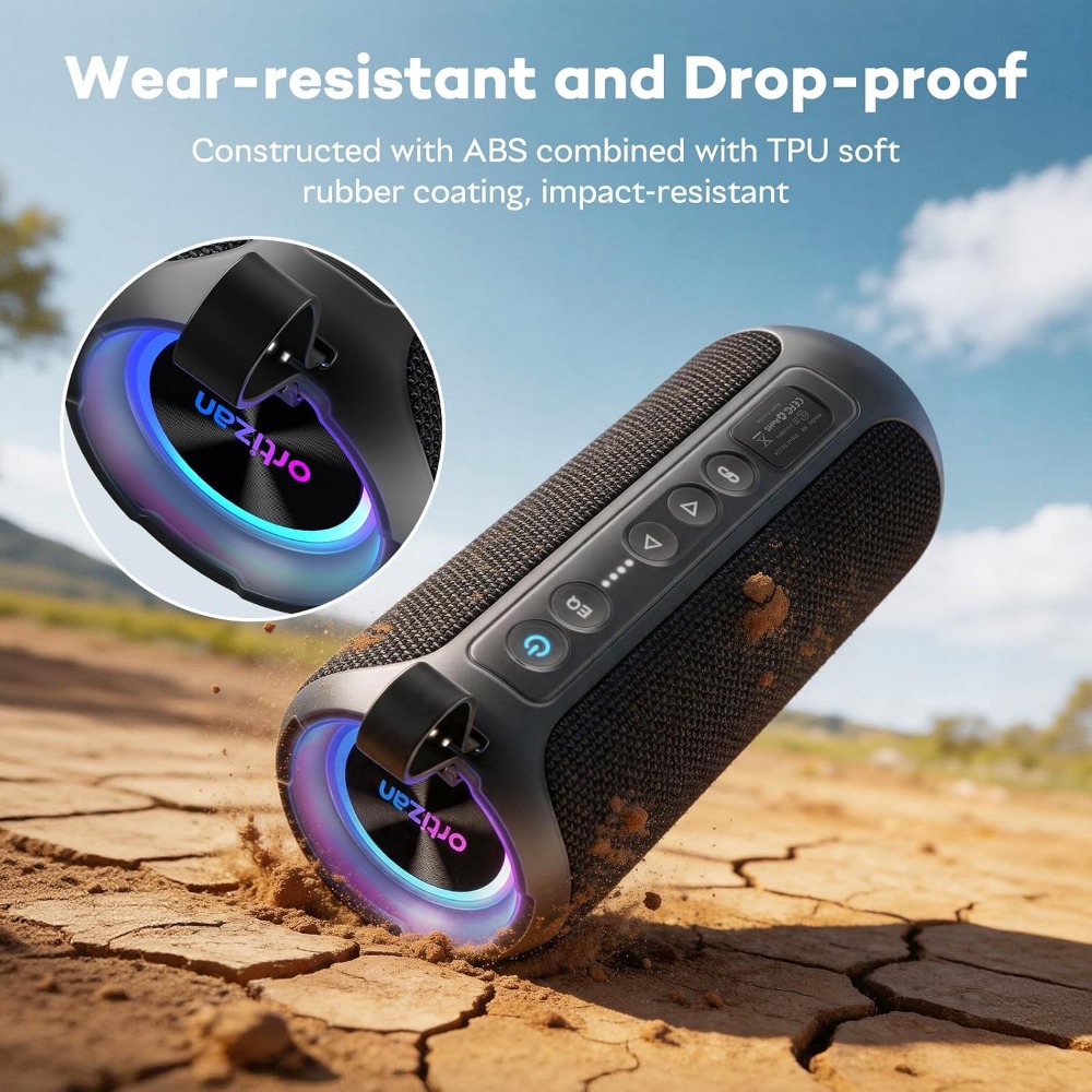 Caixa de Som Bluetooth Portáti - Bluetooth Speaker Waterproof avaliação e preço