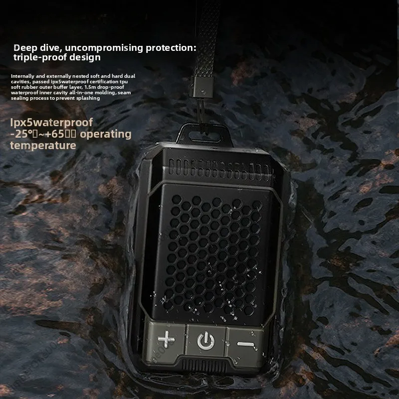 Caixa de Som Bluetooth Portáti - Bluetooth Speaker Waterproof avaliação e preço