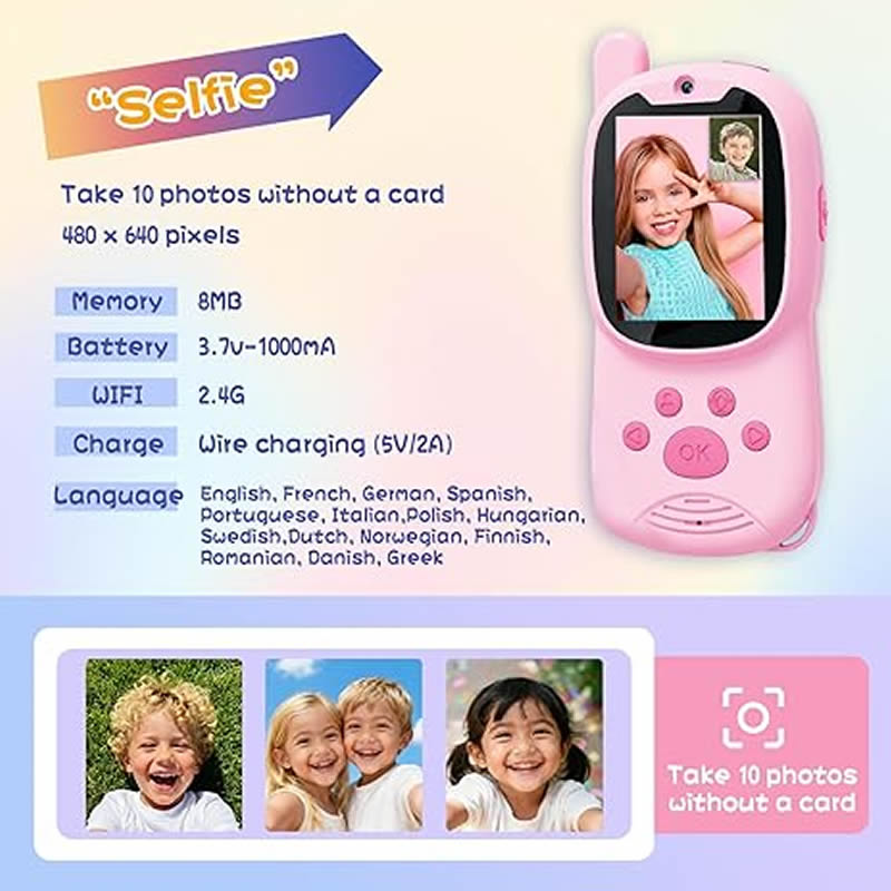 Walkie Talkies Fofos 2 em 1 Re - Smart Watch Kids avaliação e preço