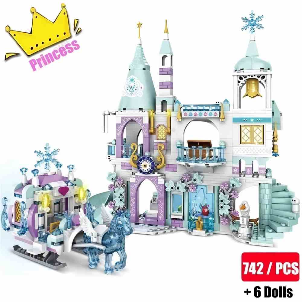 Conjunto de blocos de construç - Elsa Gadget avaliação e preço