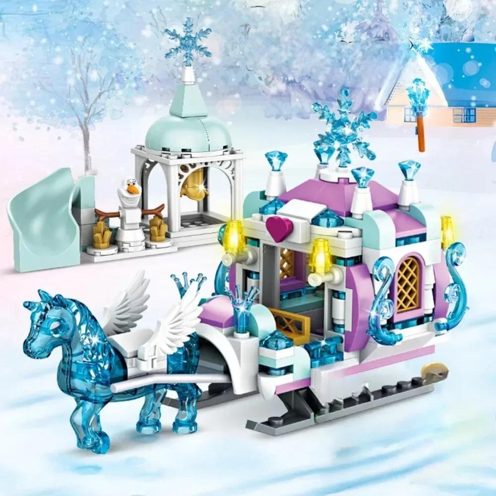 Conjunto de blocos de construç - Elsa Gadget avaliação e preço