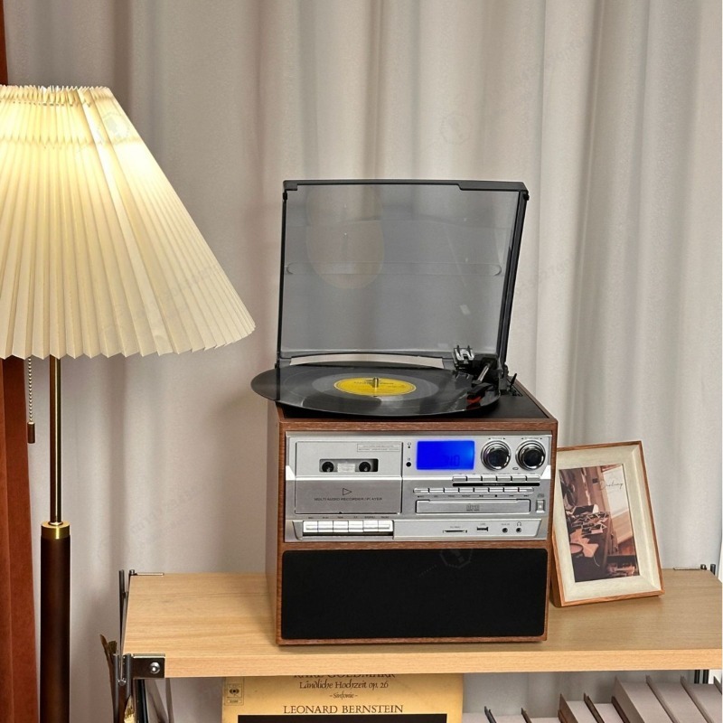 Máquina Retro de Vinil e CD Tu - Bluetooth Speaker Waterproof avaliação e preço
