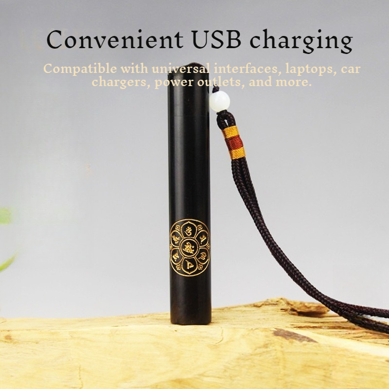 Isqueiro de ébano esculpido cr - Cool Electronics Gadgets For Men avaliação e preço