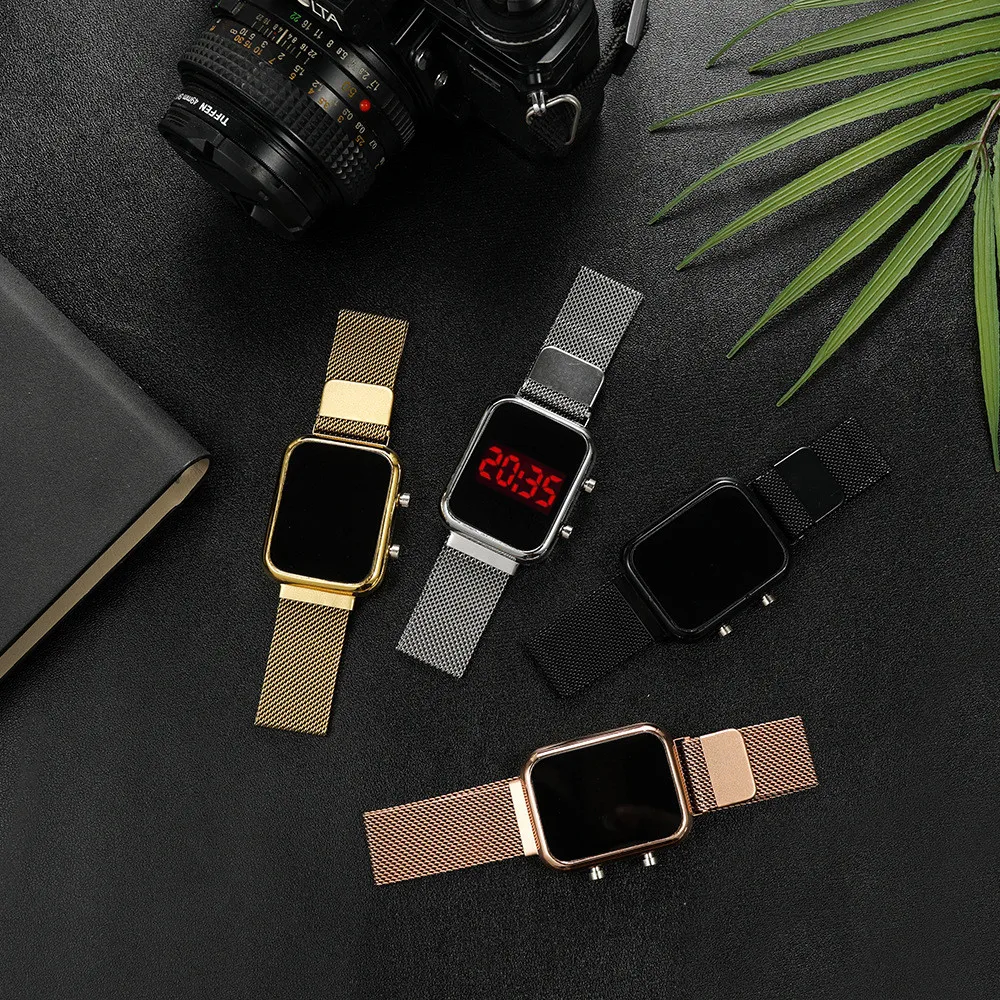 Moda fivela magnética retângul - Electronics Gadgets For Men avaliação e preço