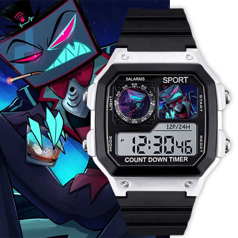 Relógio Digital Hazbin Hotel C - Electronic Gift avaliação e preço
