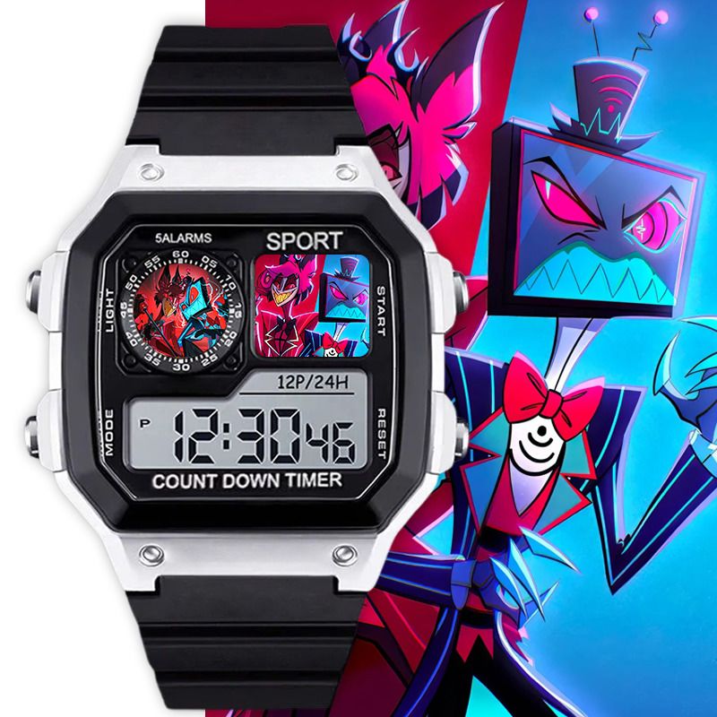 Relógio Digital Hazbin Hotel C - Electronic Gift avaliação e preço