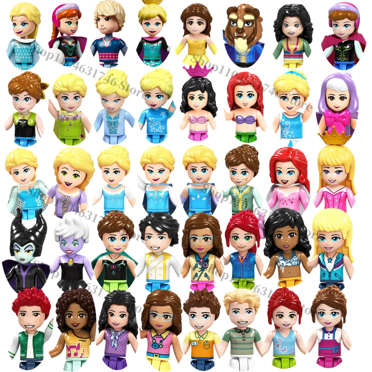 Série de blocos de montar da D - Elsa Gadget avaliação e preço