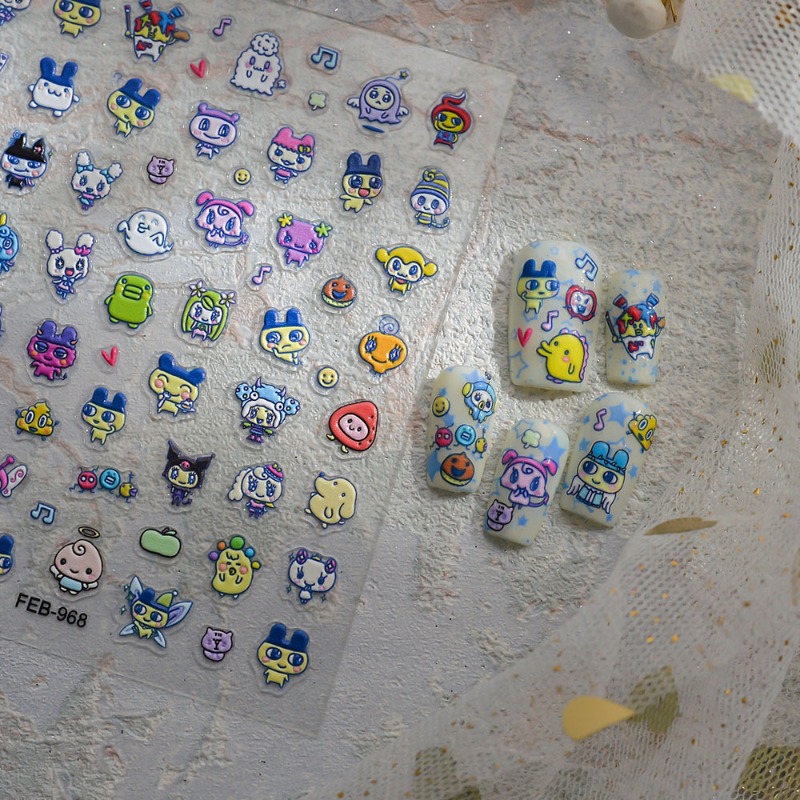 Novos Adesivos de Unha 3D em R - Electronics In Japan avaliação e preço
