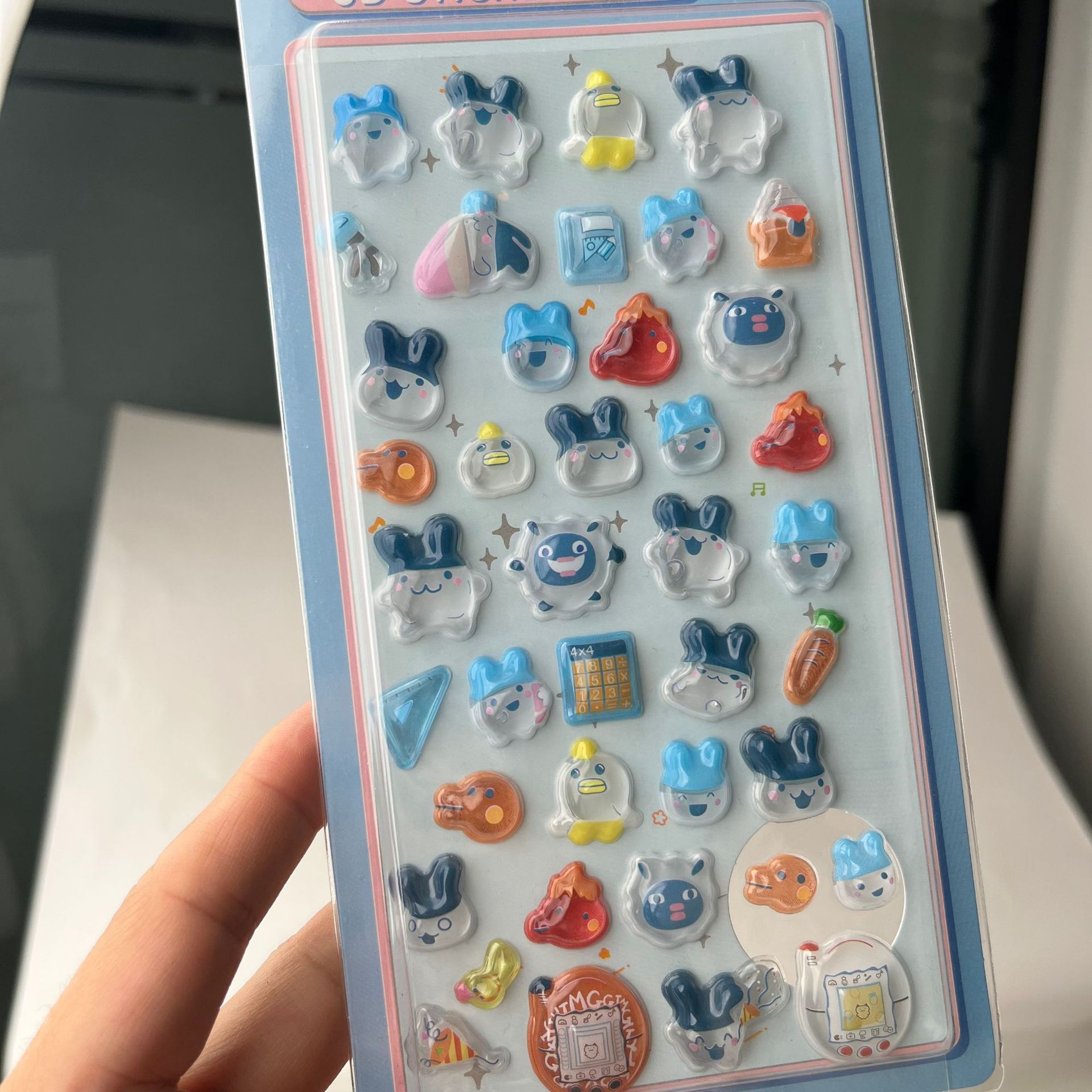 Adesivos 3D Fofos Tamagotchi:  - Electronic Gift avaliação e preço