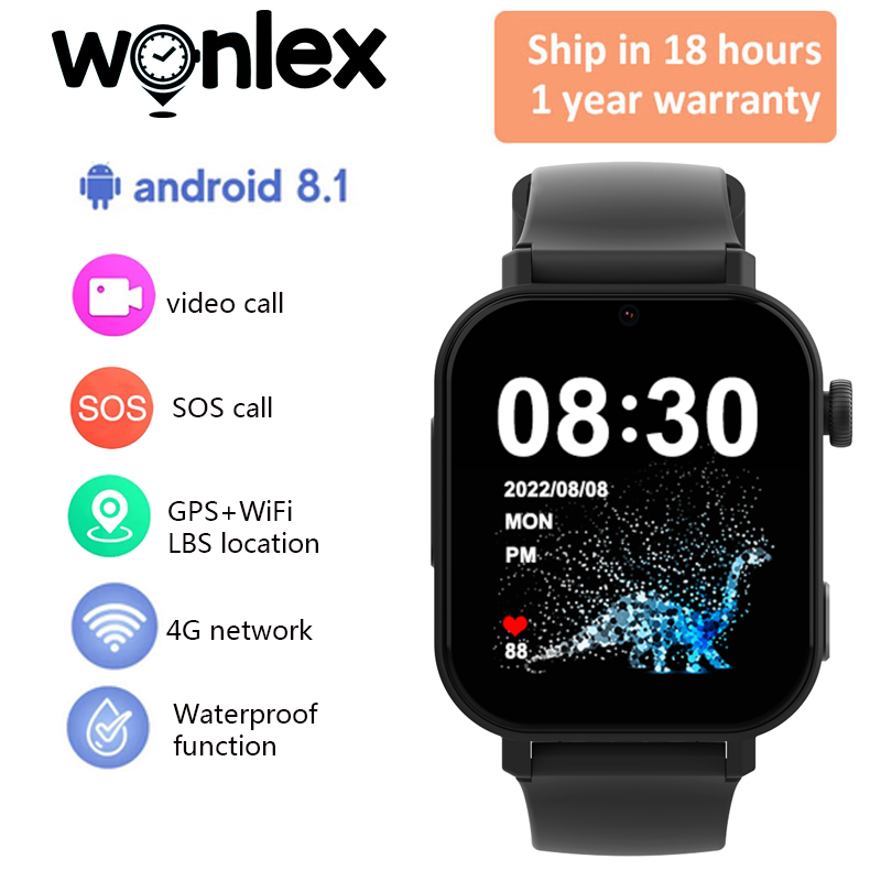 Wonlex kt36 4g relógio intelig - Smart Watch Kids avaliação e preço