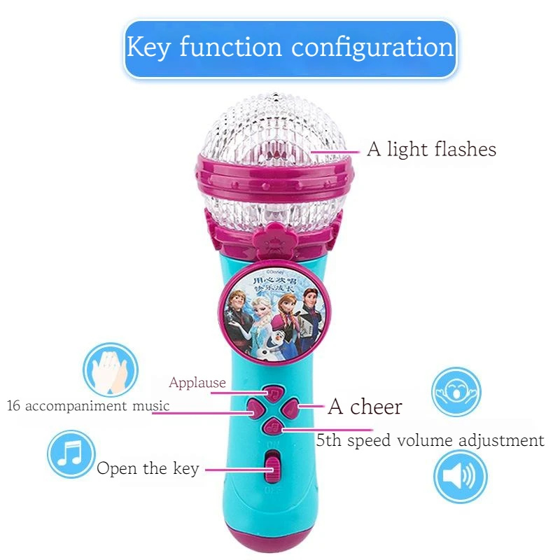 Microfone de Brinquedo Musical - Elsa Gadget avaliação e preço