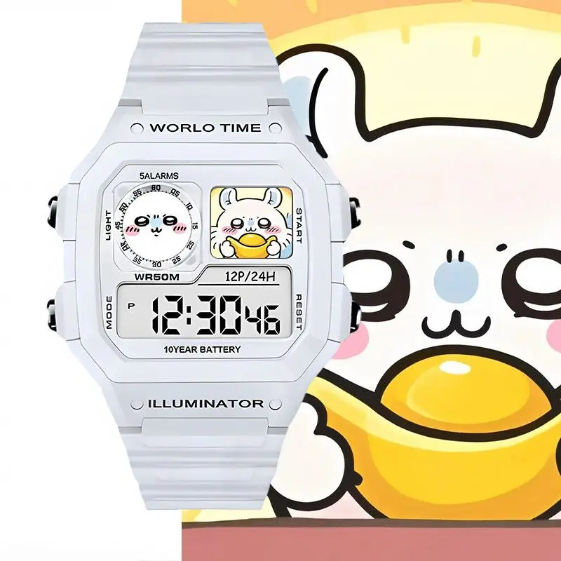 Relógio Digital Kawaii Chiikaw - Electronics In Japan avaliação e preço