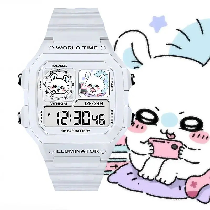 Relógio Digital Kawaii Chiikaw - Electronics In Japan avaliação e preço